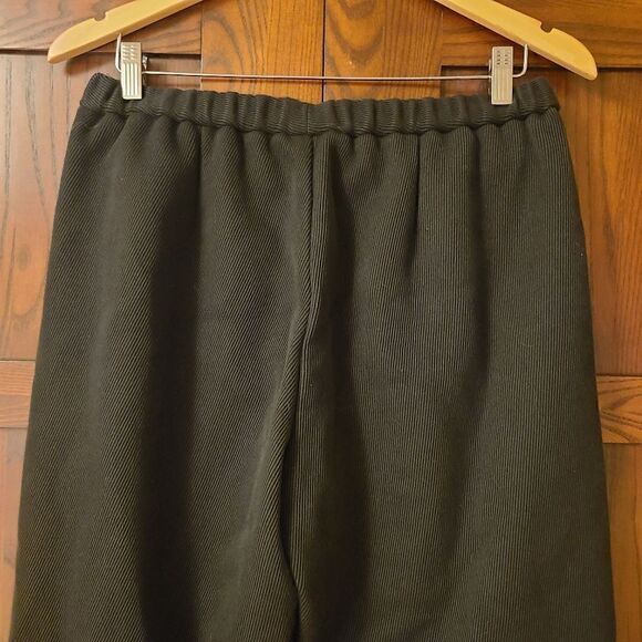 Forte Forte Pleated Trousers in Wool and Cotton Black Made in Italy Size 6 US - Picture 11 of 12